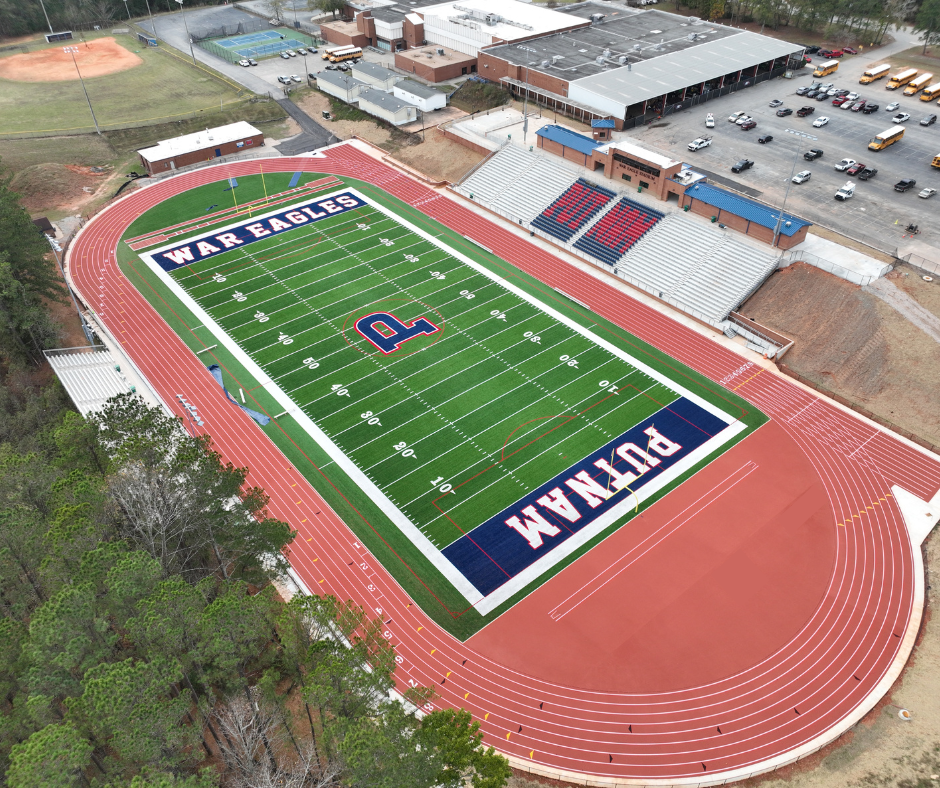 Sports Turf Company Completes the Stadium Field and Track Renovation for Putnam County High School
